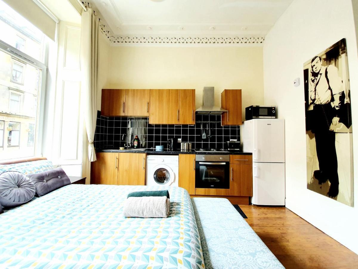 Stunning Studio Apartment In The Heart Of City Centre Glasgow Extérieur photo